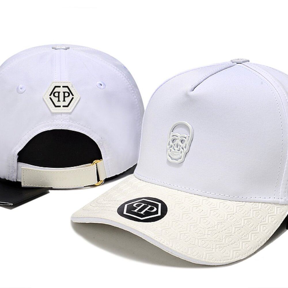 PHILIPP PLEIN BASEBALL CAP SKELETON